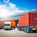 A new vehicle arriving in Nigeria, successfully delivered by FloCargo's FLO-AUTO logistics.