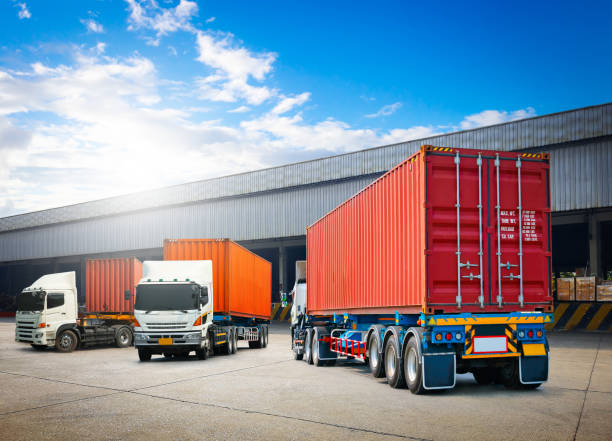A new vehicle arriving in Nigeria, successfully delivered by FloCargo's FLO-AUTO logistics.