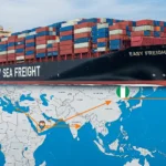 A large cargo ship representing how to ship from Asia to Nigeria with ease using FloCargo's sea freight