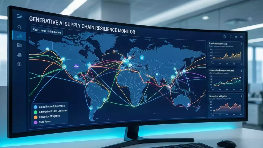 Generative AI supply chain resilience