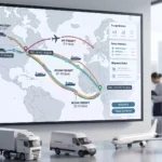 A professional logistics map and transport vehicles designed to help users Shipping Goods from Nigeria to Canada made easy.