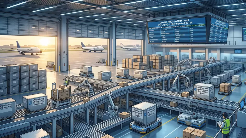 Shipping from Japan to Nigeria