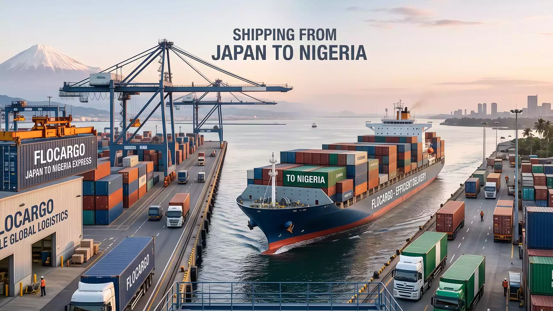 Shipping from Japan to Nigeria