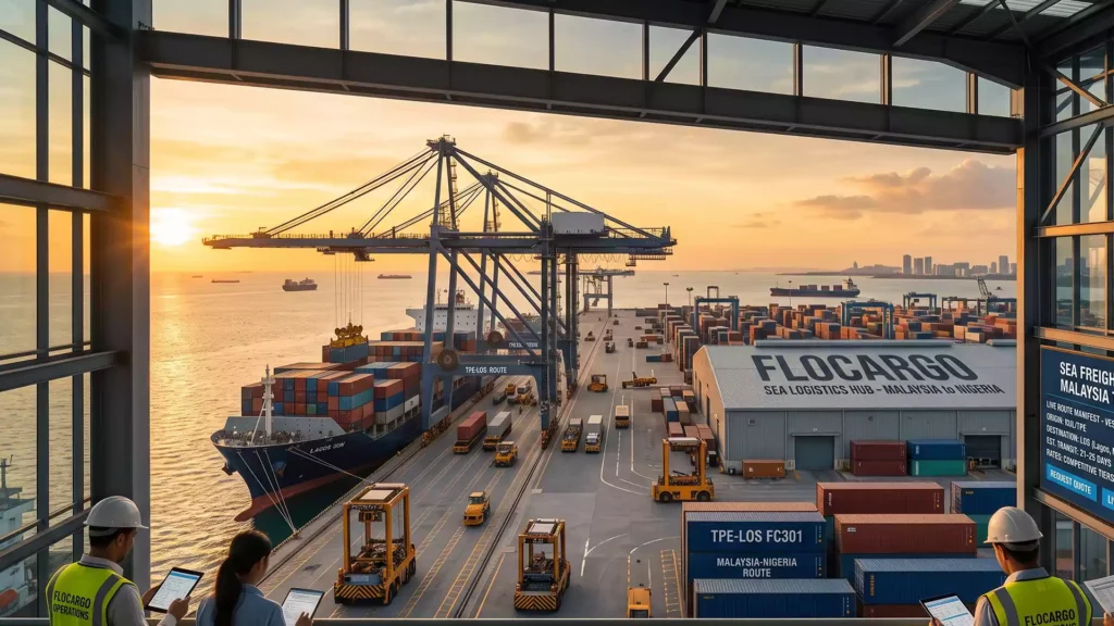 Shipping from Malaysia to Nigeria