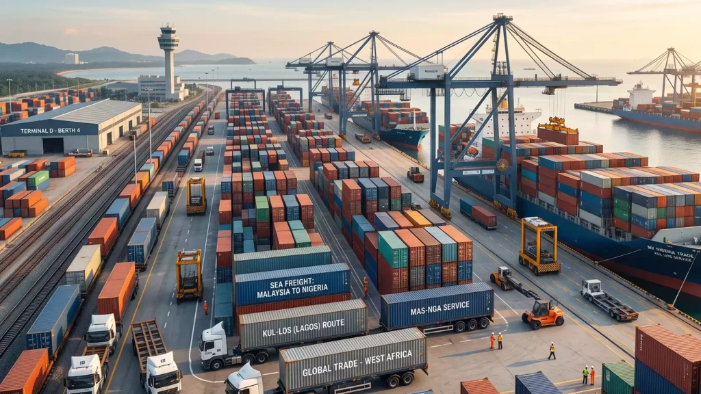 Shipping from Malaysia to Nigeria