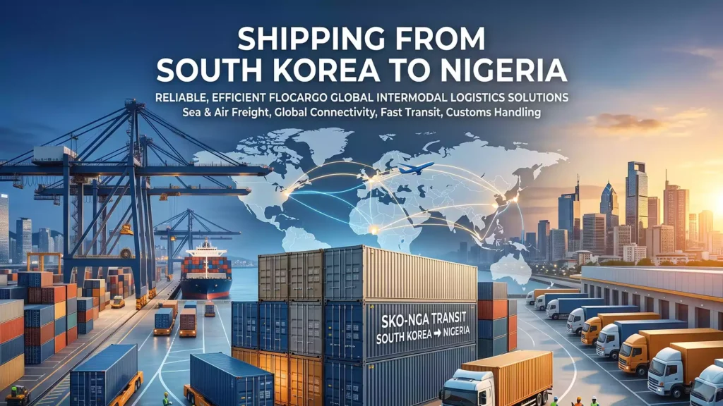 Shipping from South Korea to Nigeria