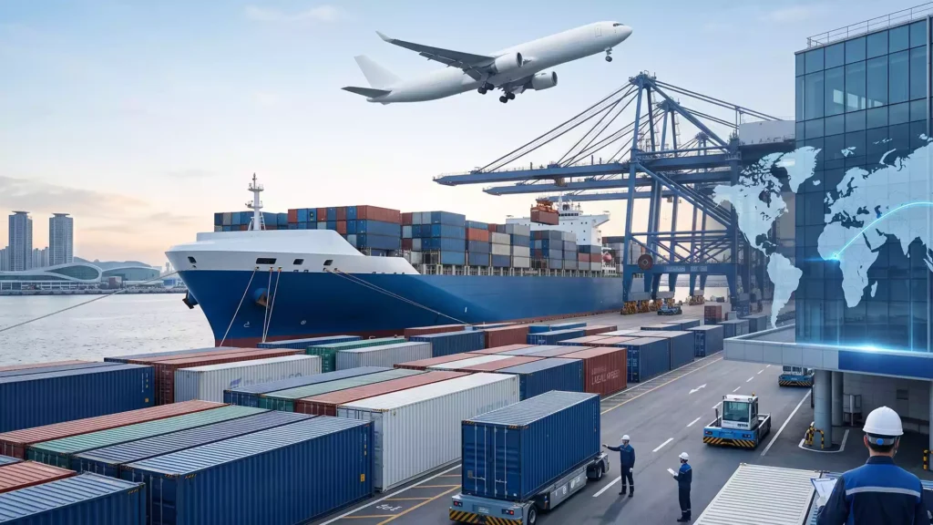 Shipping from South Korea to Nigeria