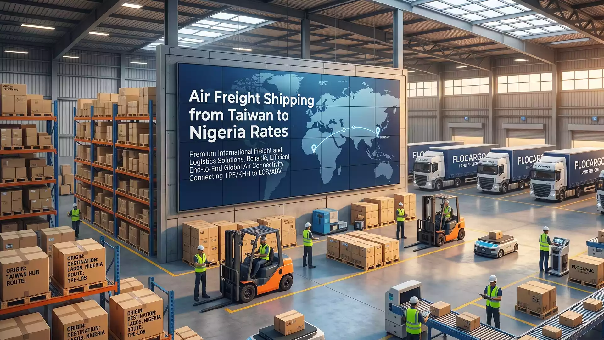 Shipping from Taiwan to Nigeria