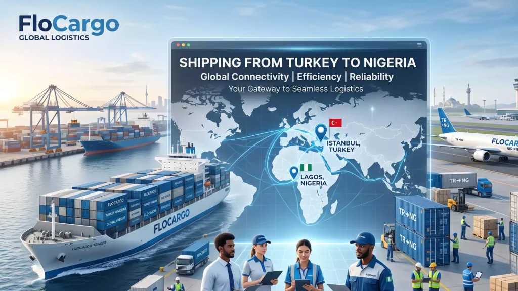 Shipping from Turkey to Nigeria