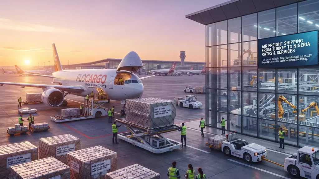 Shipping from Turkey to Nigeria