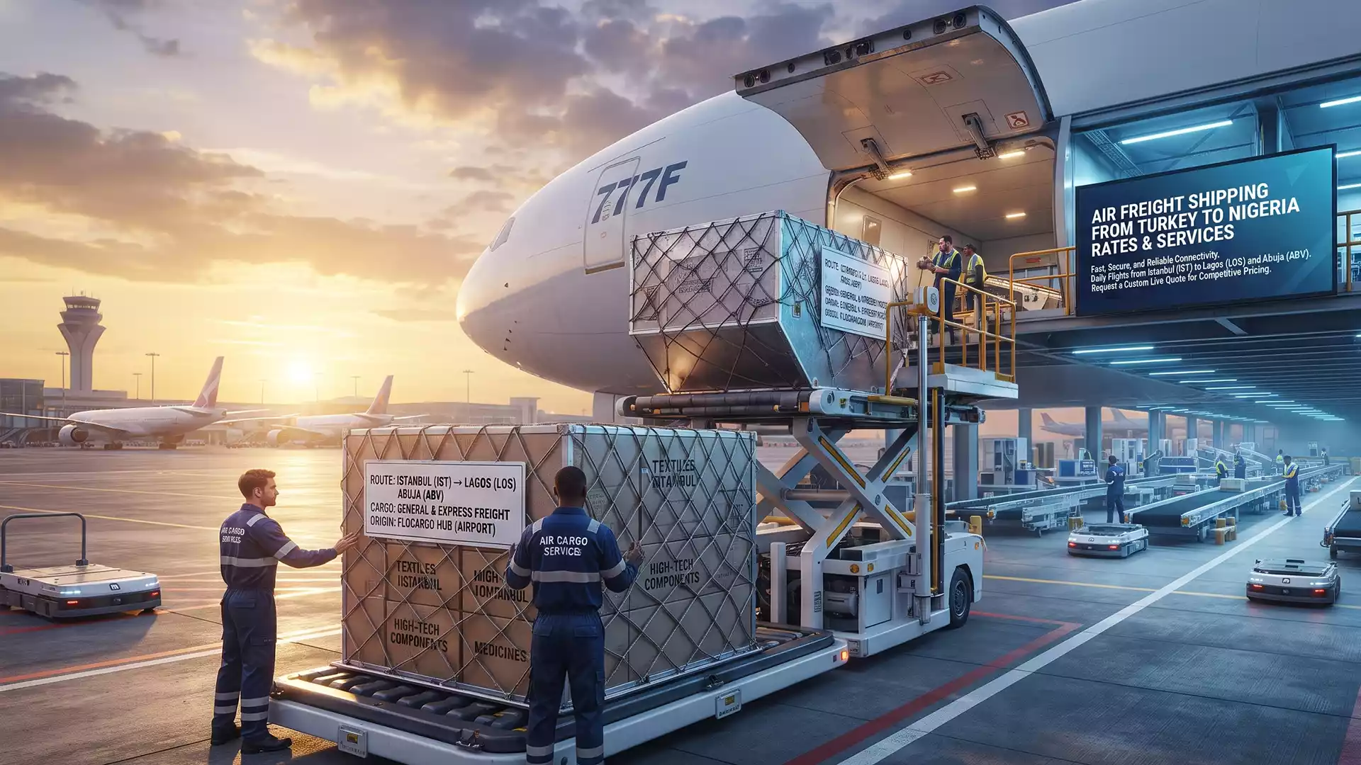 Shipping from Turkey to Nigeria