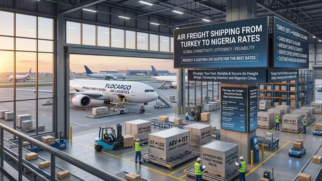 Shipping from Turkey to Nigeria