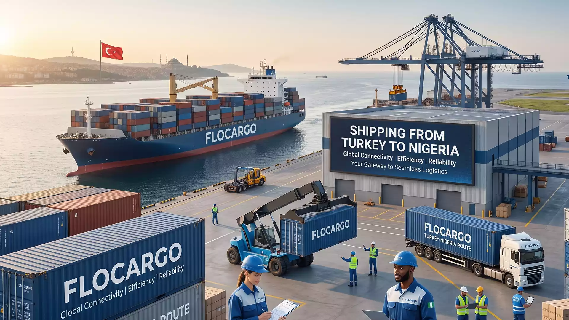 Shipping from Turkey to Nigeria