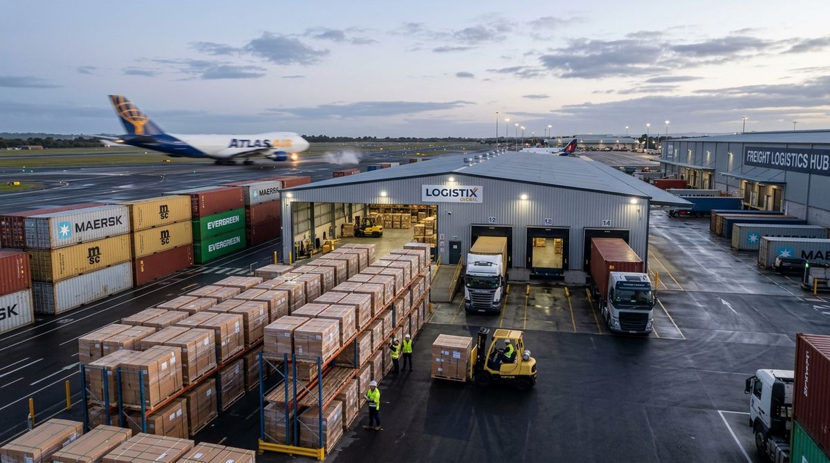 Professional logistics and freight shipping service provided by Flocargo.